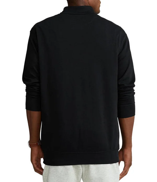 Polo Ralph Lauren Big Tall Jersey Quarter-Zip Pullover - 2XT