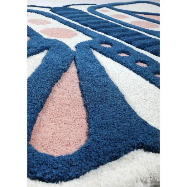 Nico & Yeye Butterfly Kids Rug