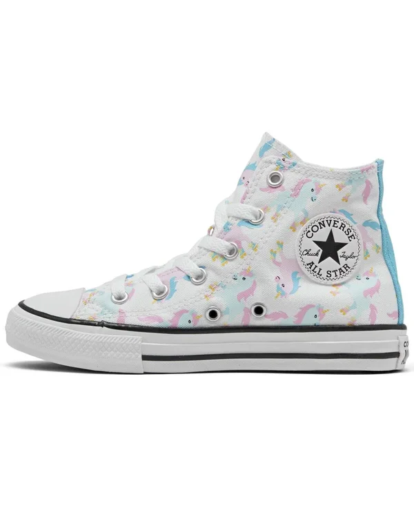 Converse Girls Chuck Taylor All-Star High-Top Shoes Sneakers