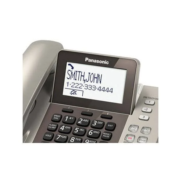 Panasonic KX-TGF353N 4 Handset Corded - Cordless Phone, Black