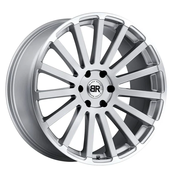 Toyota Tundra Black Rhino Silver Spear Wheel