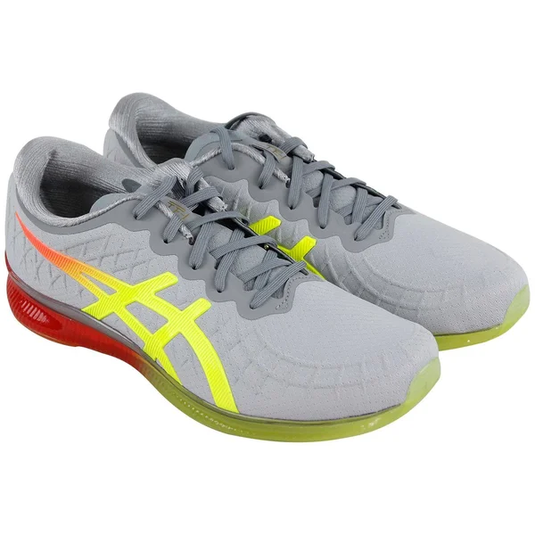 Asics Gel-Quantum Infinity Running Shoes - Mid Grey/Flash Coral