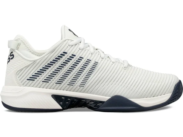 K-Swiss Men's Hypercourt Supreme Tennis Shoes Barely Blue, 12, White