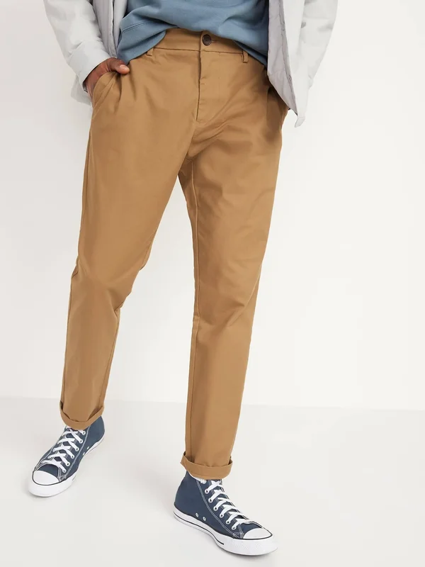 Old Navy Men's Athletic Ultimate Built-in Flex Chino Pants - Doe A Deer - Size 31W