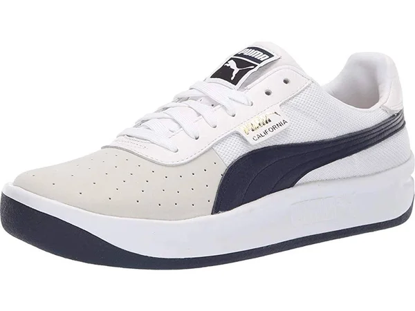 Puma California Casual - White/Peacoat White, 12