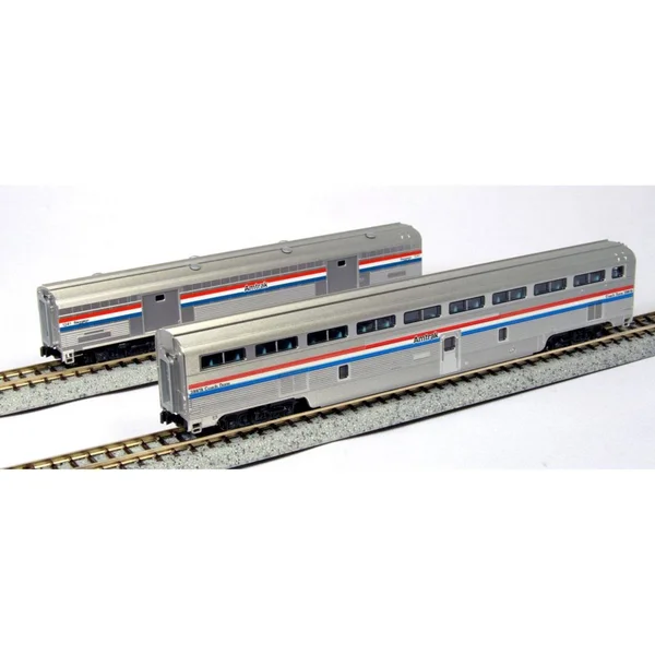 Kato N Superliner Set - Amtrak/Phase III C (2)