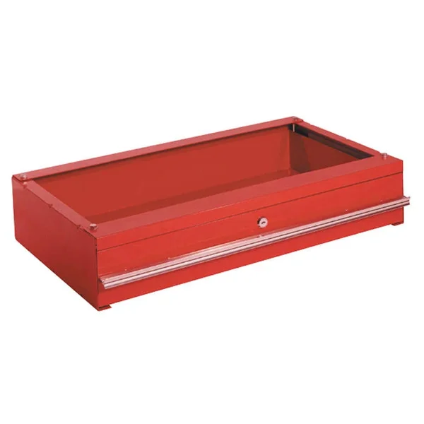 Sunex 8013A Service Cart with Locking Top and Drawer (Red)