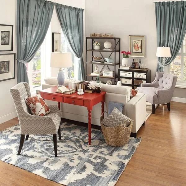 Inspire Q Lyndale 2-Drawer Lix Legs Office Desk by Bold - White