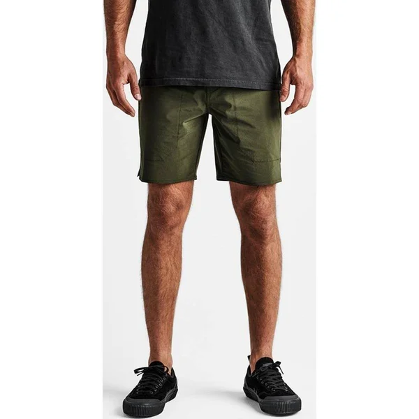 Layover Trail Travel Shorts 18x22 Dark Army - 34