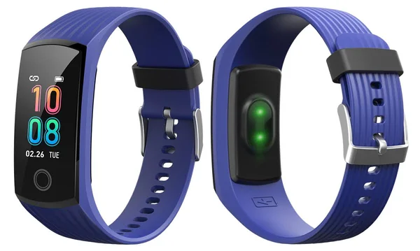 Genius Fit Watch Multifunctional Water-Proof Smart Watch GPS, Fitness, Sleep & Health Monitor Blue