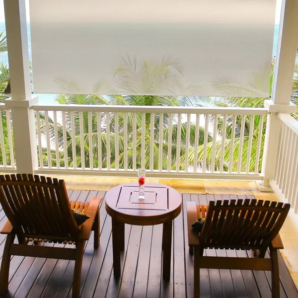 Keystone Fabrics UP77.68.55 72 x 96 in. Regal Cordless Outdoor Sun Shade with Hand Crank - Hazelnut