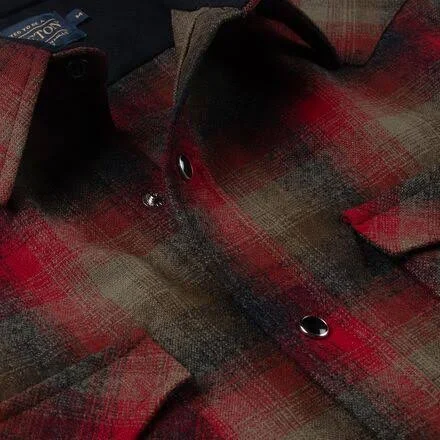 Pendleton Canyon Shirt - Men's Brown/Red Plaid - XXL