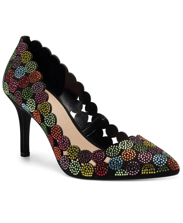 Inc International Co Inc Women's Zitah Embellished Pointed Toe Pumps, Size: 5.5M