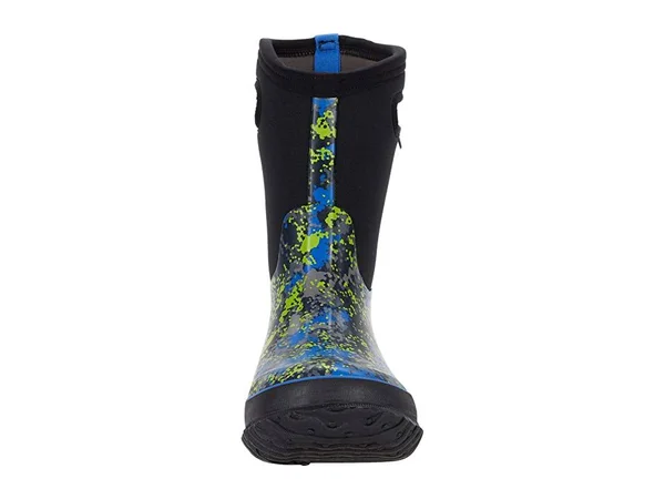 Bogs Kids& Classic Micro Camo Boot - 9 - Blue Multi