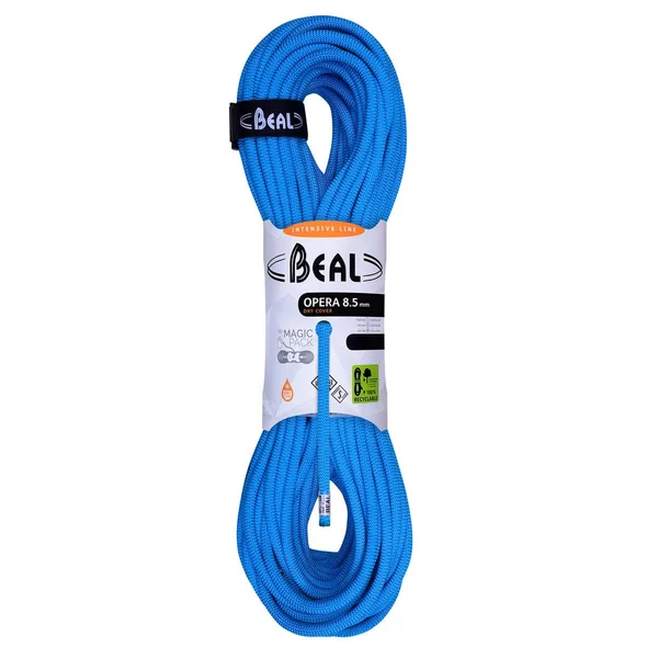 Beal Opera 8.5 mm Unicore Dry Cover Climbing Half rope-200 M-Green