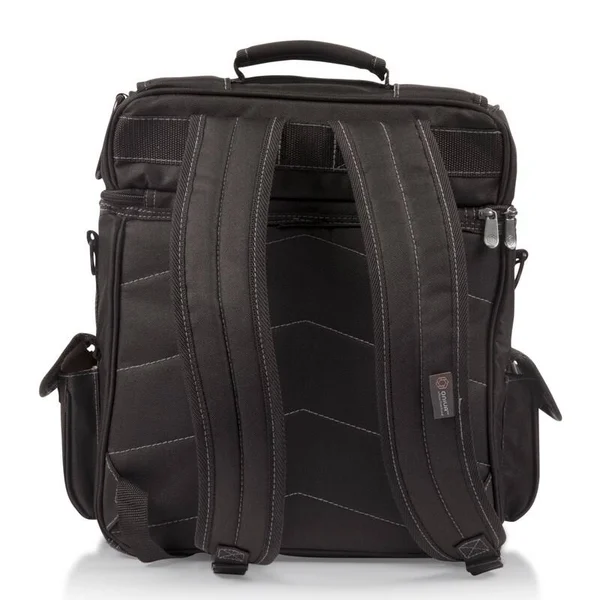Picnic Time 641-00-175-454-0 Oklahoma Sooners Turismo Black Cooler Backpack