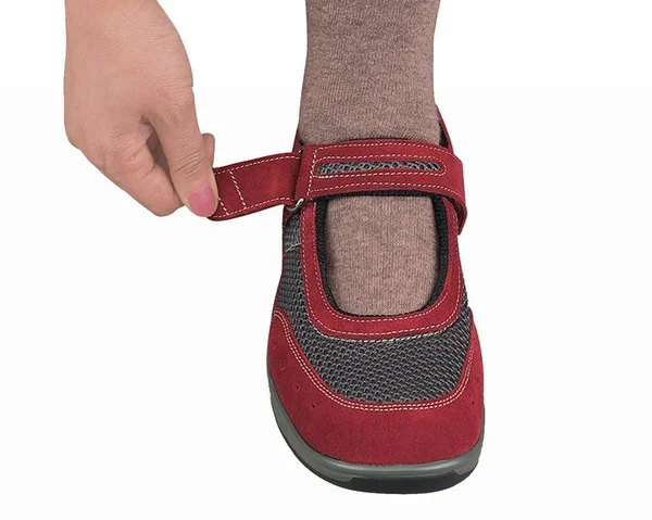 Women's OrthoFeet Chattanooga - Size: 9, Red