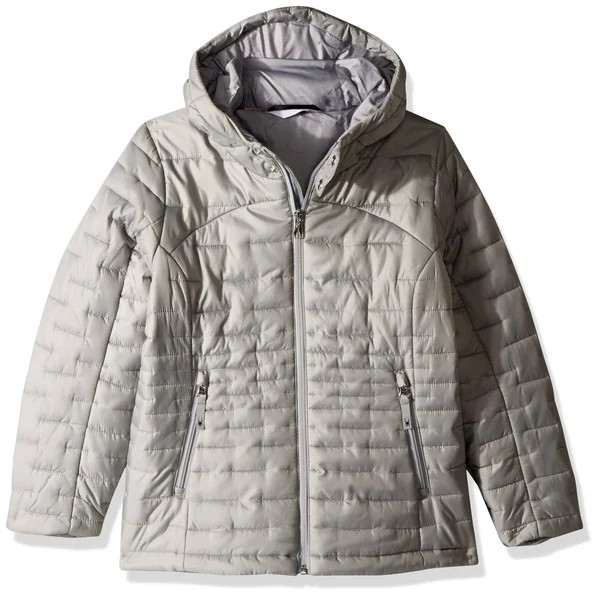 Spyder Girls& Edyn Hoody Insulated Jacket - XL - Silver - Silver