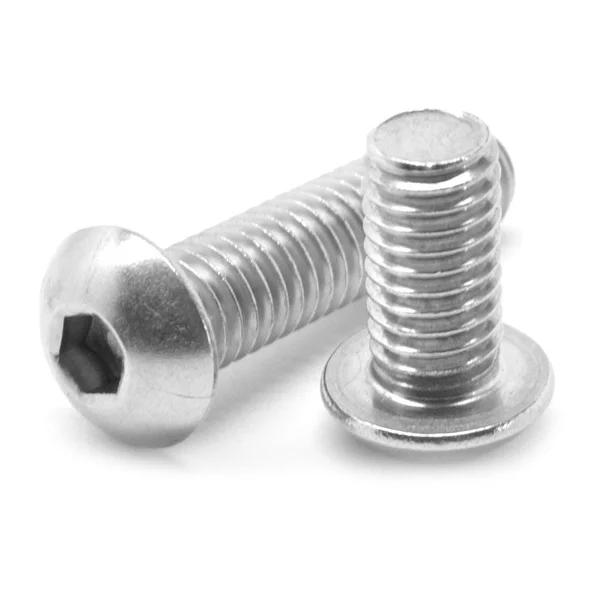 3/8x22-16 x 1 1/4x22 (FT) Coarse Thread Socket Button Head Cap Screw Alloy Steel Zinc Plated