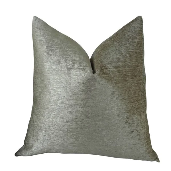 Plutus Medici Marble Ink Handmade Throw Pillow Double Sided 22x22 x 22x22
