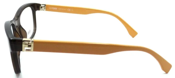 Fendi Eyeglasses 0009 07QQ Transparent Brown 53-17-135