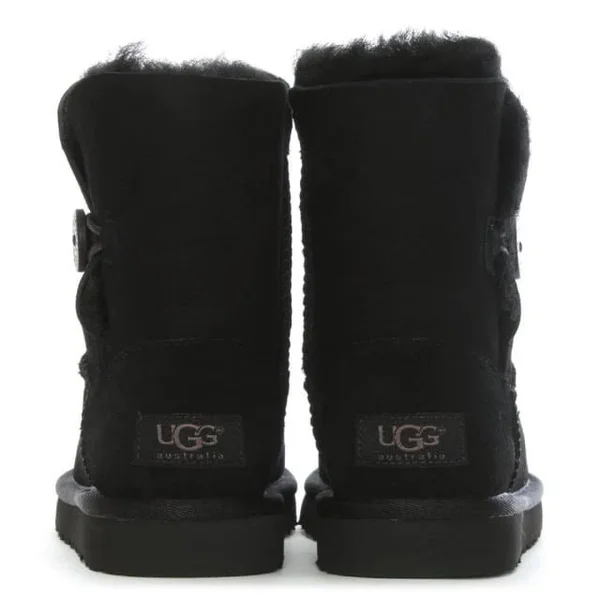 Kids Bailey Button Black Ugg