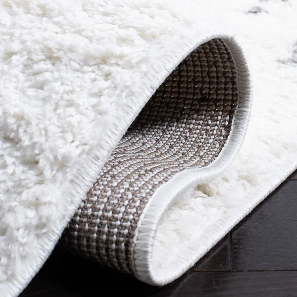 Safavieh Berber Shag Rug Collection BER166A - Beige - Grey - 8' x 10'
