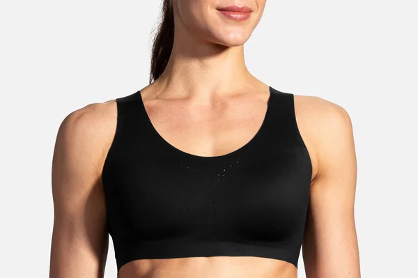 Brooks Women's Dare Crossback Run Sports Bra, Black