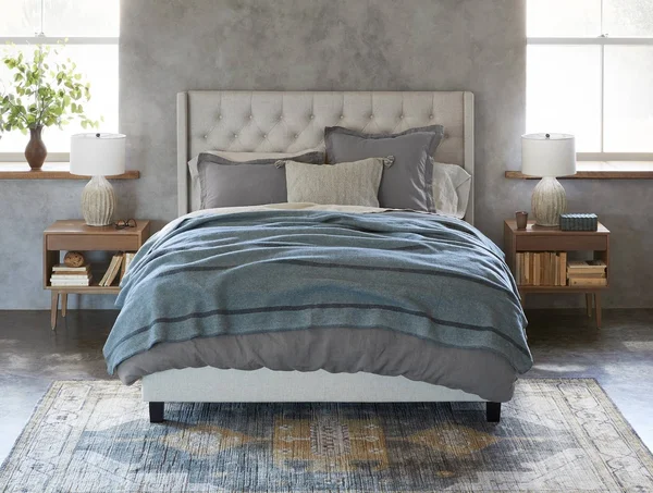 Coyuchi - Tahoe Wool Throw 45x22x72x22 Baltic