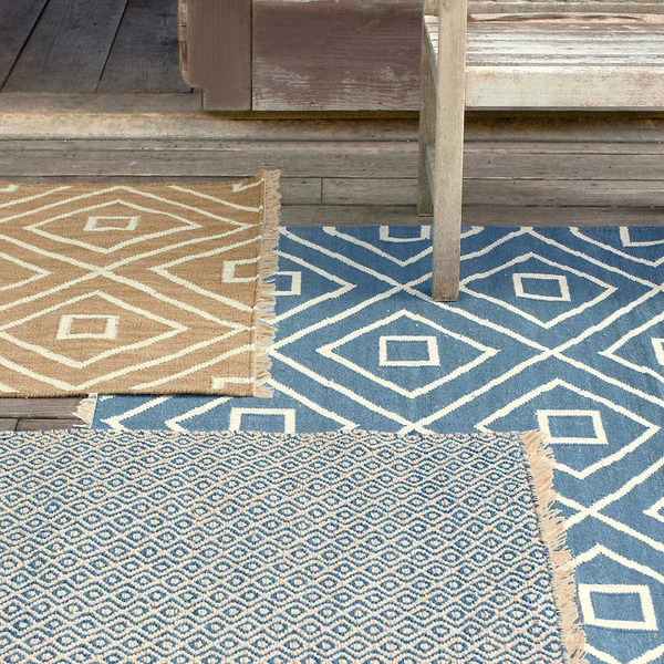 Dash and Albert Mosi Indigo Indoor/Outdoor Rug