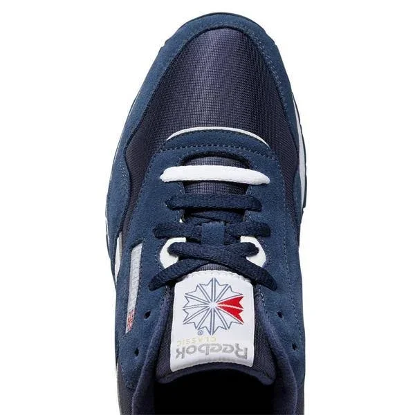 Reebok Classic Nylon Men's Shoes, Size: 6.5, Blue
