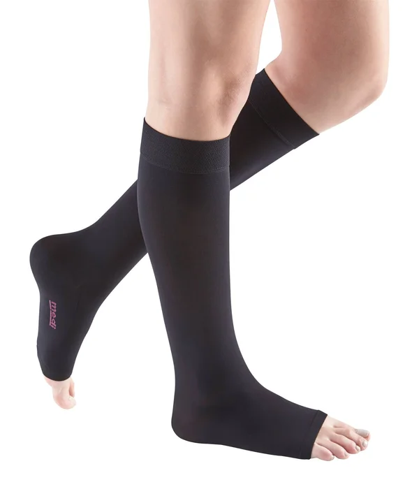 Mediven Comfort 20-30 mmHg Knee High Open Toe Size V Petite Extra Wide