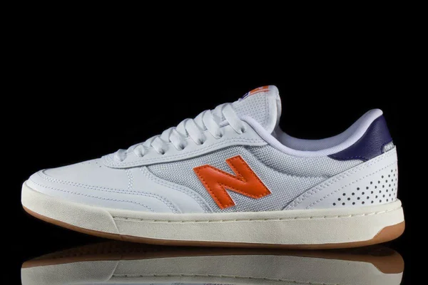 New Balance 440 Shoes - White/Orange - 11.5