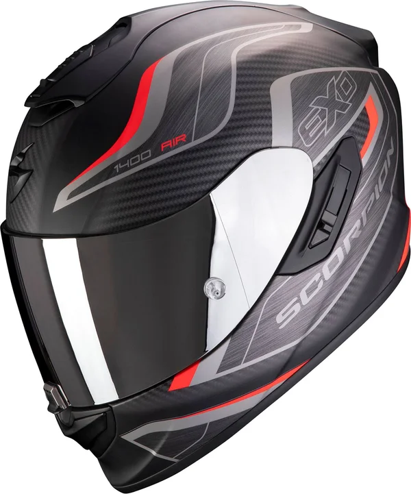 Scorpion EXO-1400 Air Attune - Matt black-red Xs