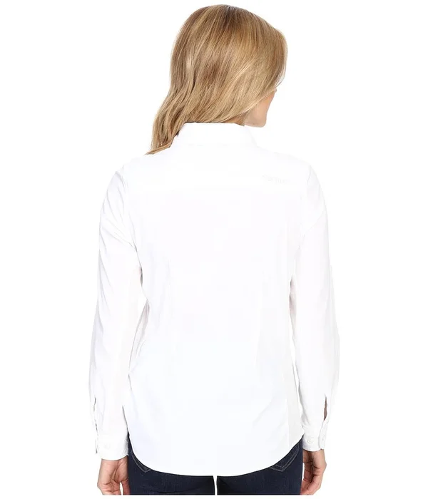 Marmot Women's Annika Long-Sleeve Shirt - White - Xs