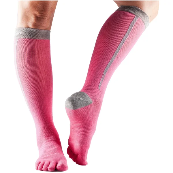 ToeSox Zoe Sport Compression Knee High Socks - Medium - Black 4AM