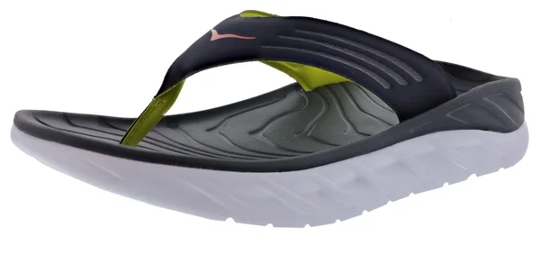Hoka One One Ora Recovery Flip Men's, Ombre Blue/Fiesta, 9