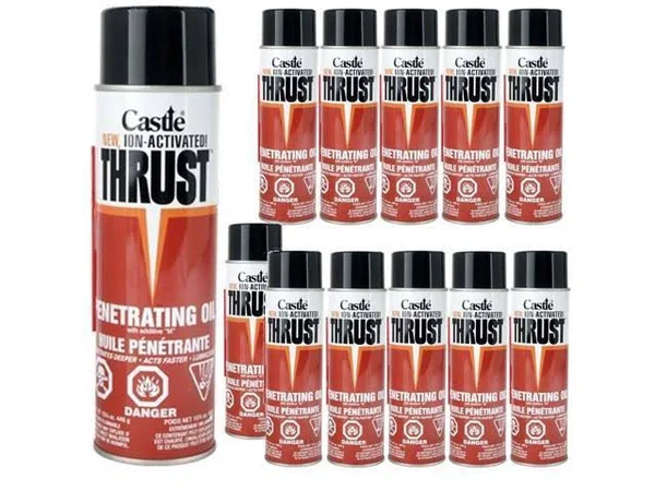 Castle C2005 Thrust Penetrating Oil, 15.75 oz, 12-Pack C2005-12