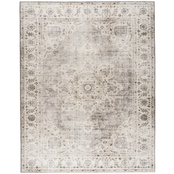 ReaLife Machine Washable Rug - Stain Resistant - Non-Shed - Eco-Friendly, Non-Slip, Family & Pet Friendly - Made from Premium