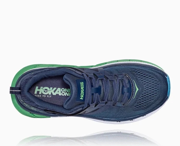 Hoka One One, Gaviota 2, Men's Moonlit Ocean/Black Iris, 11.5