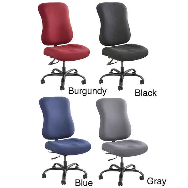 Safco Optimus Big and Tall Chair - Black