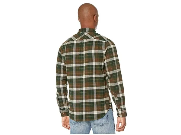 Fjallraven Men's Singi Heavy Flannel Shirt - Xs - Deep Forest