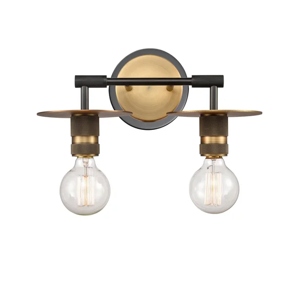 Innovations Lighting 431-2W-BBB-LED Aurora-Two Light Bath Vanity-13.88