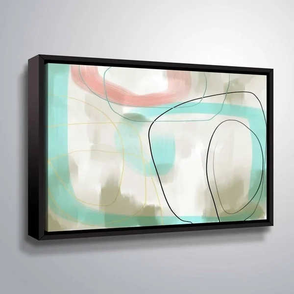 ArtWall Delores Orridge Naskrent 'To One's Liking' Gallery Wrapped Floater-framed Canvas - 24 x 32