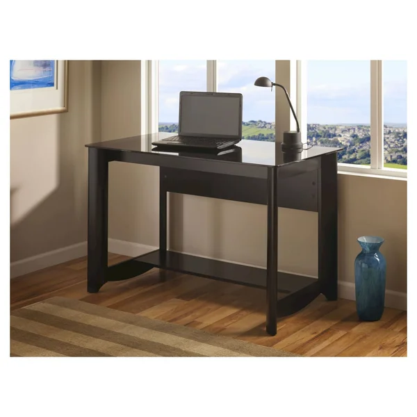 Bush Aero Writing Desk - Classic Black