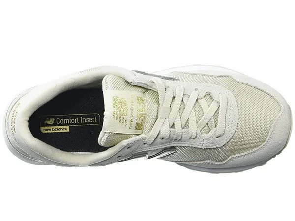 New Balance Classics WL515v1 Women's Running Shoes Oyster/Gold : 5 D - Wide