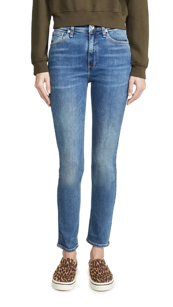 Rag & Bone Nina High-Rise Skinny Women's Jeans Exmoor : 32 28.5