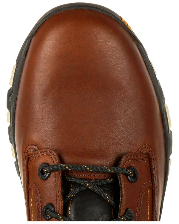 Men's Georgia Boot GB00168 6 inch FLXpoint WP Composite Toe Work Boot, Brown
