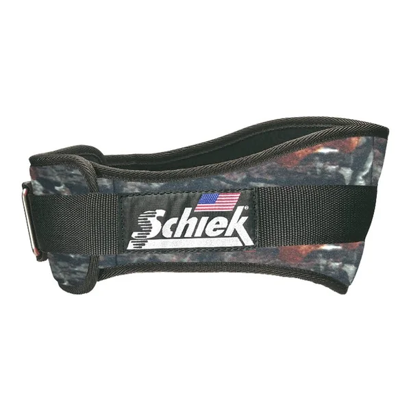 Schiek 2004 4 3/4x22 Nylon Weightlifting Belt - Camo (Small)