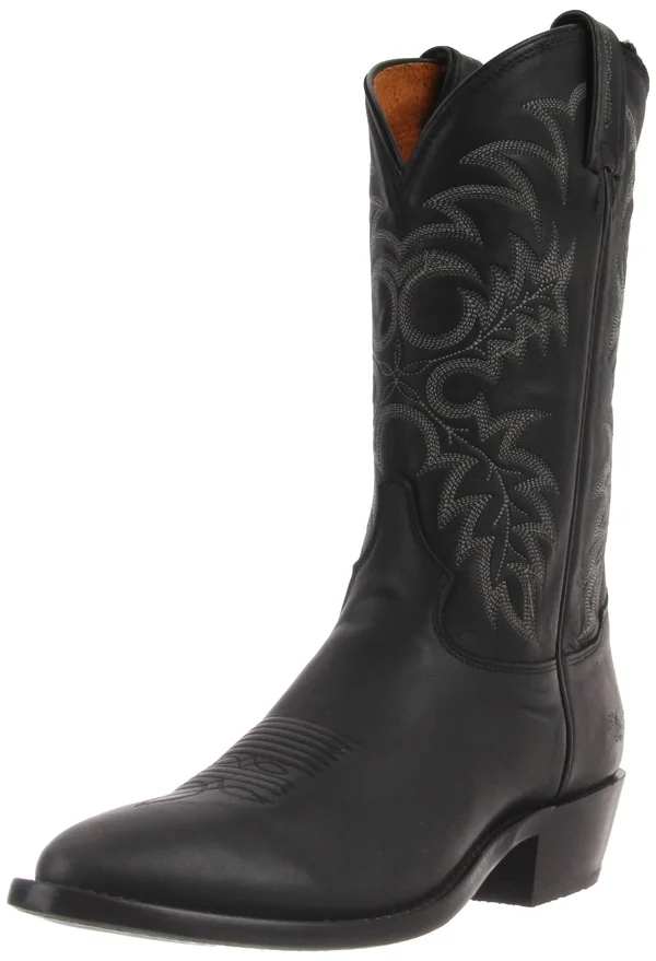 Tony Lama Men's Stallion Western Boots - Black